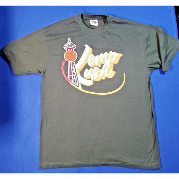 Kemp Kush Other - Kemp Kush Green T-Shirt Men's Size Large Seattle Super Sonics